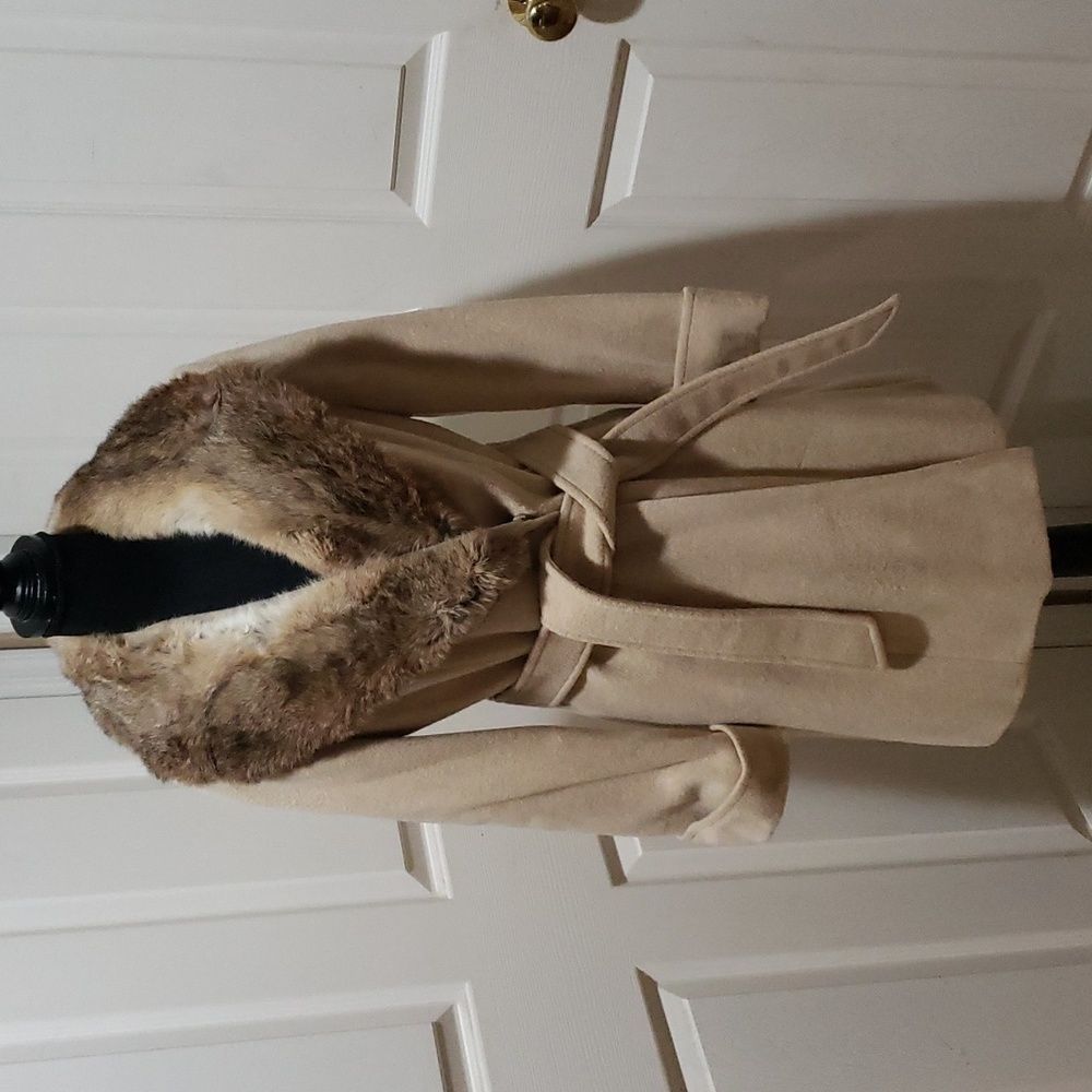 🎀 Vintage 70s Tan Wool Country Pacer Coat